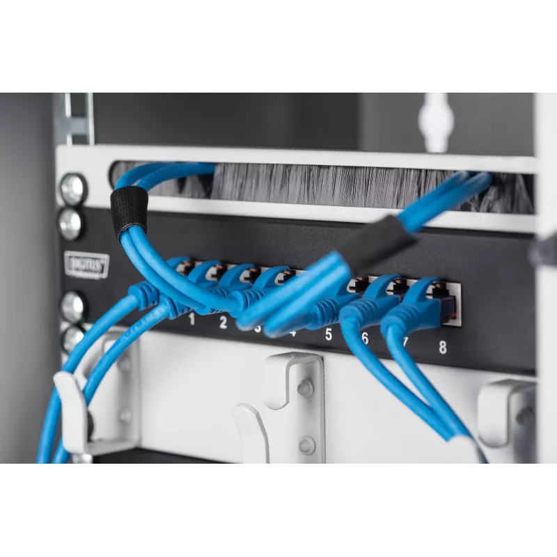 Kabelių tvarkymas Digitus DN-10 ORG-1/2U