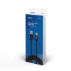 Savio CL-129 USB laidas 2 m USB 2.0 USB A USB C Juoda