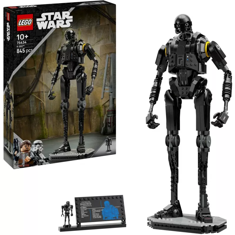 Statoma figūrėlė LEGO Star Wars Apsaugos droidas K-2SO 75434 — 845 detalės, 410 mm aukštis, amžius 10+