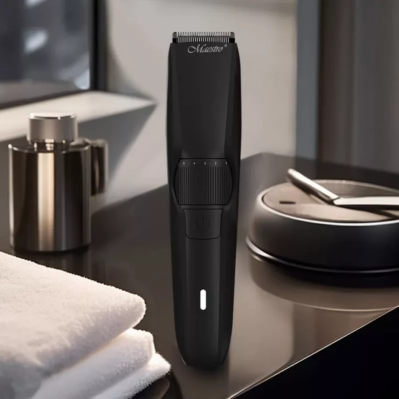 Plaukų kirpimo mašinėlė Maestro MR-640 USB įkraunama kompaktiško dizaino
