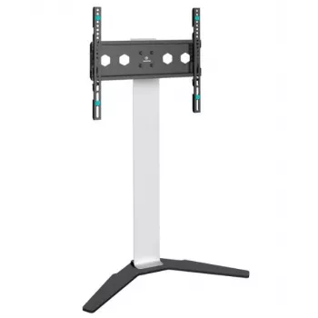 TV laikiklis/stovas ONKRON TS1140-W 66–165,1 cm (26–65 colių) ekranams, 35 kg, VESA 100x100–400x400, aukštis 880–1100 mm, baltas