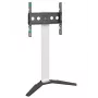 TV laikiklis/stovas ONKRON TS1140-W 66–165,1 cm (26–65 colių) ekranams, 35 kg, VESA 100x100–400x400, aukštis 880–1100 mm, baltas
