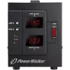 PowerWalker AVR 2000 SIV FR įtampos reguliatorius 2 kintamosios srovės lizdai (-ų) 110 - 280 V juodas