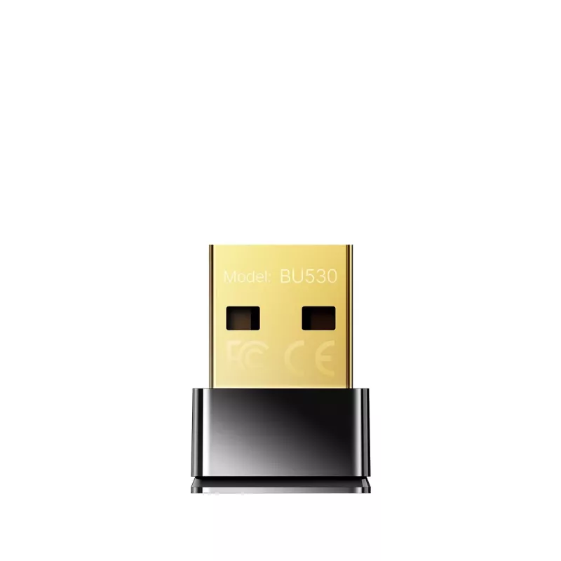 Bluetooth adapter Cudy BU530 USB Type-A, Juoda, Bluetooth output, Windows 8.1 support