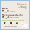 STARCH BAG - Šunų ekskrementų maišeliai - 1 x 15 vnt.