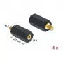 Montavimo rinkinys DeLOCK 60242 juodas plastikas