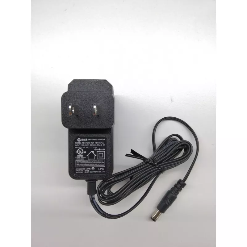 Maitinimo adapteris Hikvision ADS-12FG-12N, skirtas naudoti patalpose, juodas