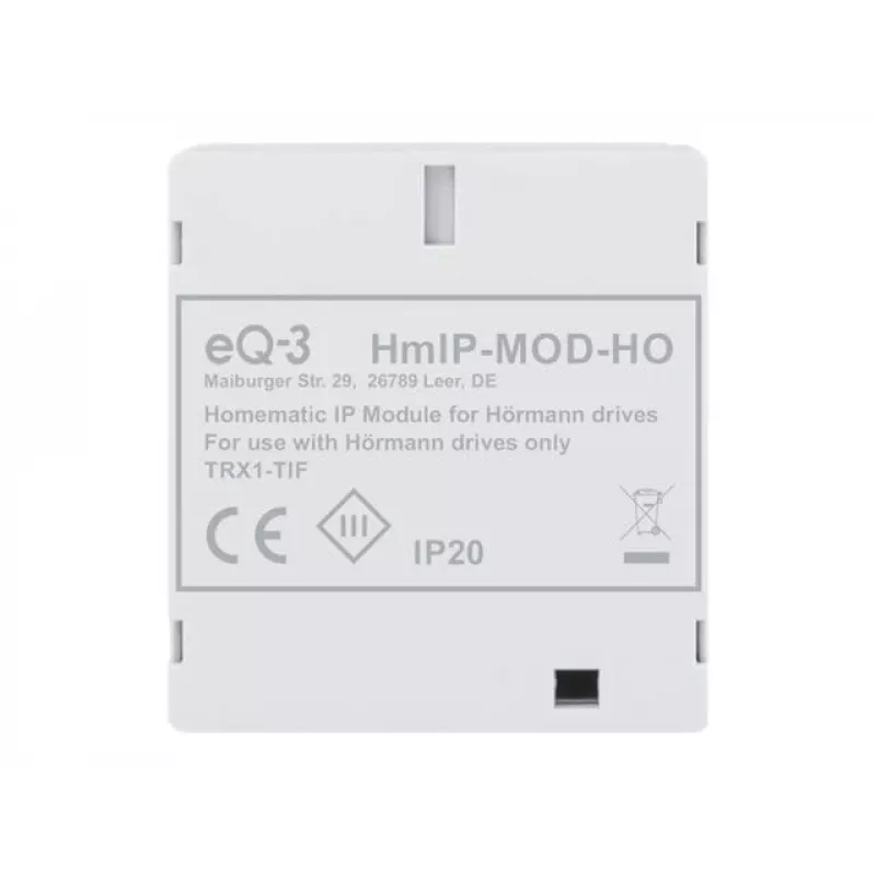 Išplėtimo modulis Homematic IP 153986A0 — baltas, belaidis 868 MHz, 48×16×52 mm