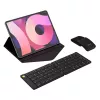 Delux KF10 sulankstoma belaidė klaviatūra ir MF10PR (QWERTY) pelės rinkinys
