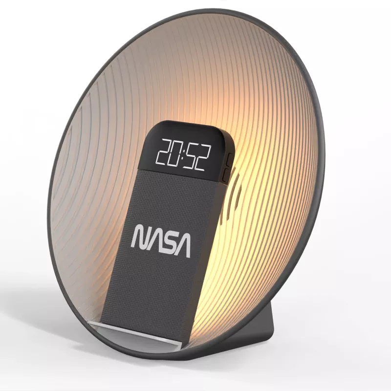 NASA SPC600 Bluetooth garsiakalbis/ Žadintuvas/ Belaidis įkroviklis