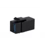 Microconnect KEYSTONE-USBA keystone modulis juodas 5 g