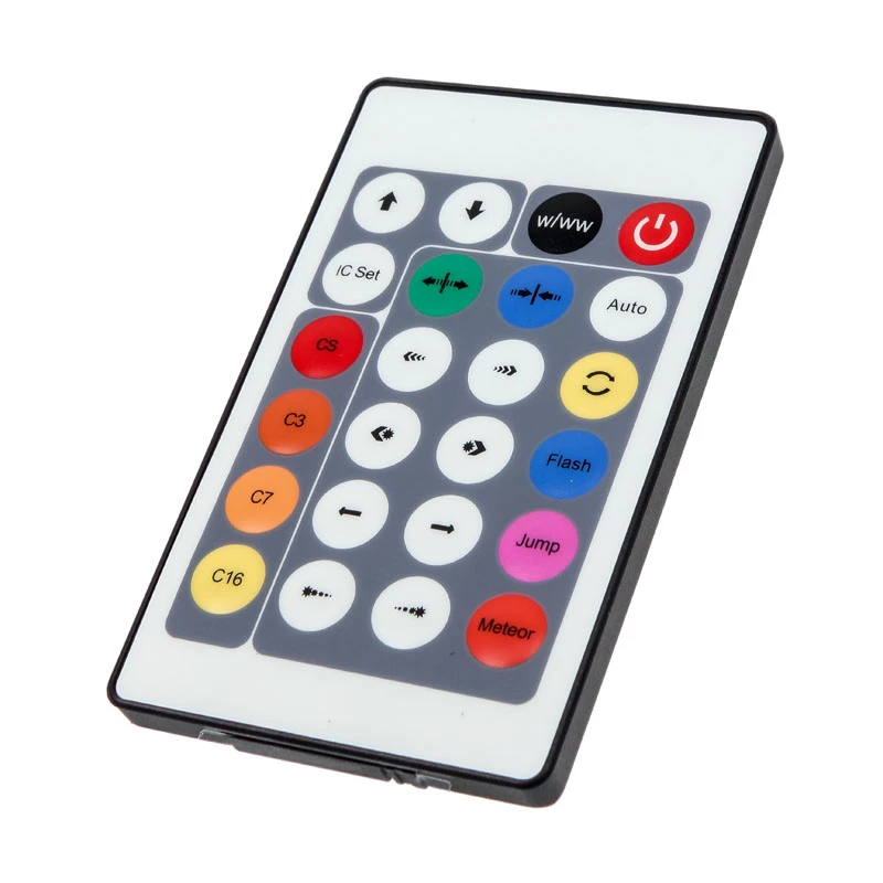 LED šviesos juostelė Lamptron FlexLight Multi programuojama RGB LED su infraraudonųjų spindulių nuotolinio valdymo pulteliu, 8,5 m