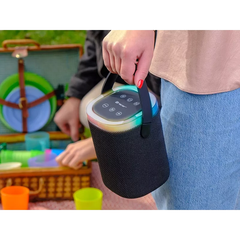 True Wireless Stereo Bluetooth ausinės TRACER TRAGLO47615 su RGB apšvietimu