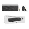 Klaviatūros ir pelės rinkinys Logitech MK470 plonas Combo