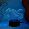 LED transporto priemonės RGB 3D šviesos dekoracija MANTA SNL120RGB — RGB lempa automobiliams ir motociklams