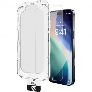 NEVOGLASS, ekrano apsauga, skaidri, „iPhone 17 Air“, su „Easy App“
