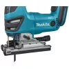 Pjūklelis Makita DJV180ZX belaidis tik korpusas — 3 pakopų švytuoklė, 0–2600 k./min., eiga 26 mm, pjovimo gylis medienoje 135 mm