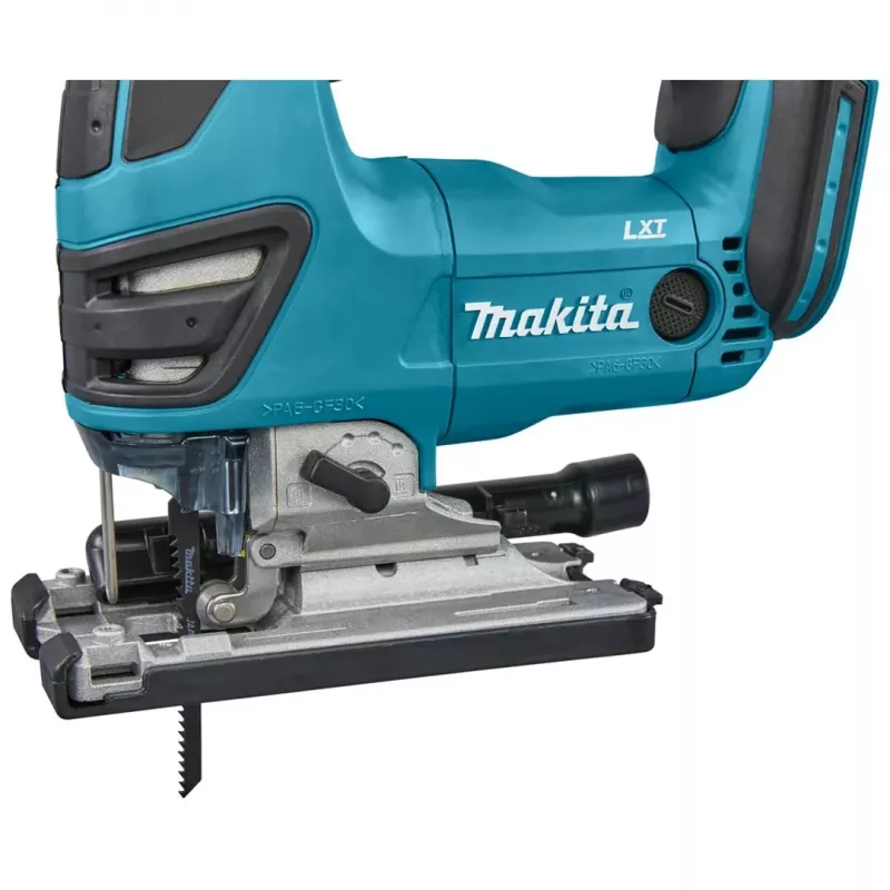 Pjūklelis Makita DJV180ZX belaidis tik korpusas — 3 pakopų švytuoklė, 0–2600 k./min., eiga 26 mm, pjovimo gylis medienoje 135 mm