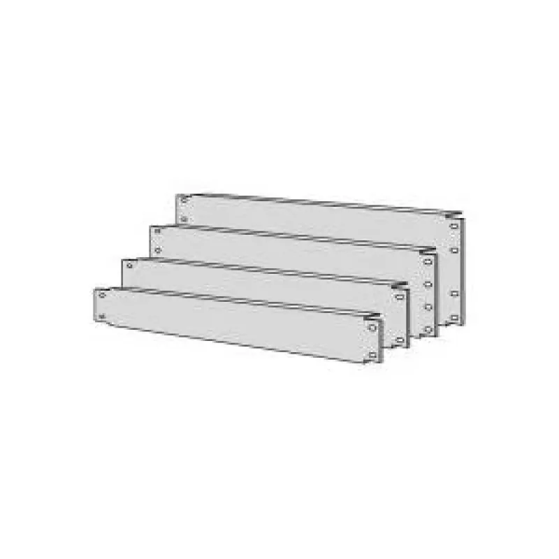 Aklinas uždengimo skydelis 2U Apranet 19 colių juodas
