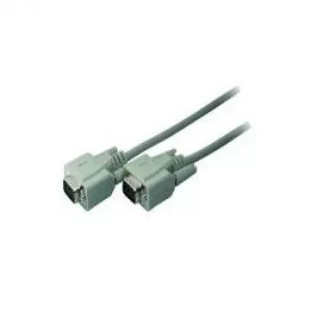 VGA kabelis S/CONN 2m VGA VGA (D-Sub) Pilka