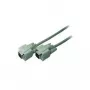 VGA kabelis S/CONN 2m VGA VGA (D-Sub) Pilka