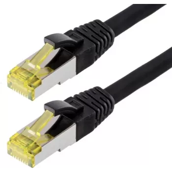 Tinklo kabelis Helos CAT6 S/FTP (PIMF) 1,5 m, juodas