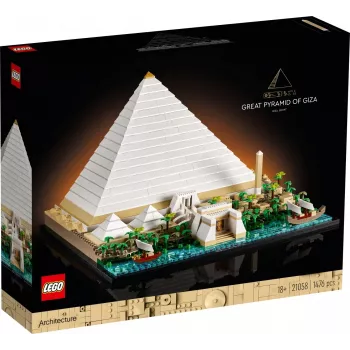 LEGO ARCHITECTURE 21058 DIDŽIOJI GIZOS PIRAMIDĖ