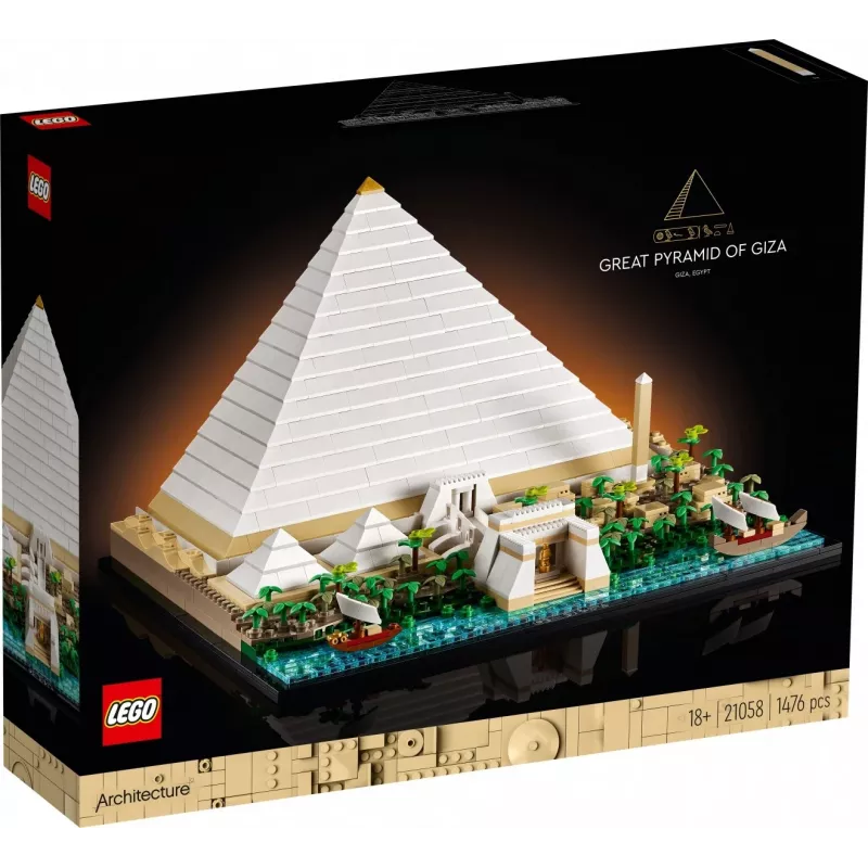 LEGO ARCHITECTURE 21058 DIDŽIOJI GIZOS PIRAMIDĖ