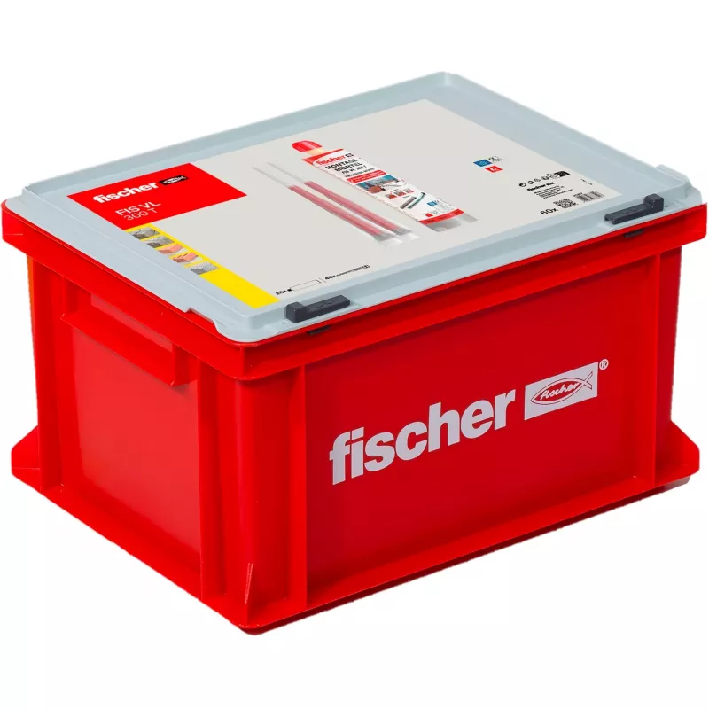 Injekcinis skiedinys FISCHER FIS VL 300 T HWK G pilkas — 20 kasečių po 300 ml