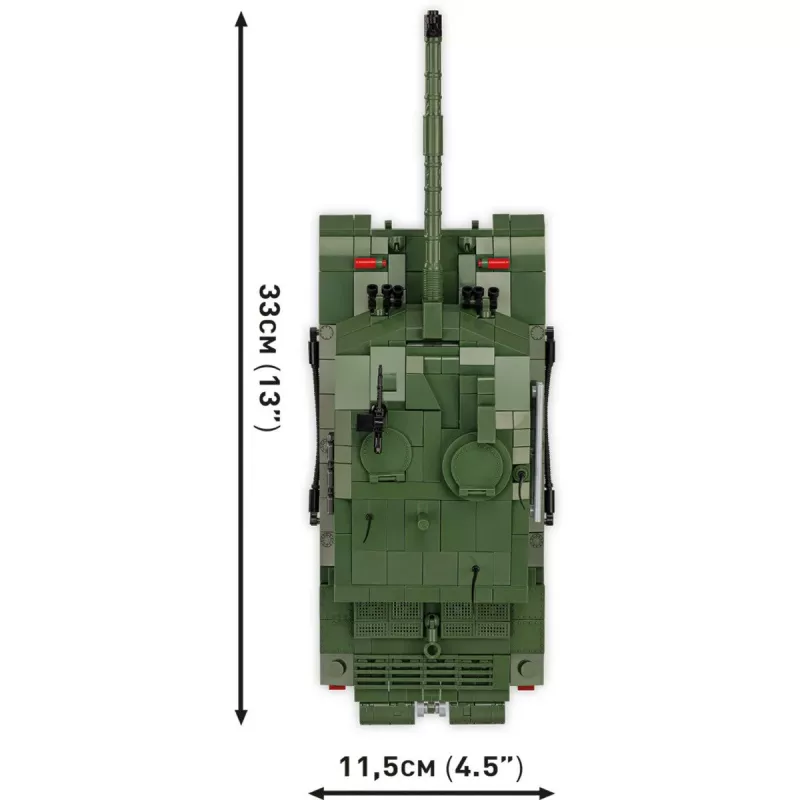 Statybinis rinkinys COBI Challenger 2 Ginkluotosios pajėgos 954 vnt.