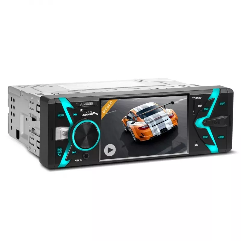 Audiocore AC9900 MP5 AVI DivX Bluetooth laisvų rankų galvutė + nuotolinio valdymo pultelis