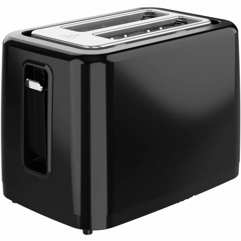 Elektrinis skrudintuvas, juodas, 220-240V, 50-60Hz, 780-930W, 2 lizdai, 3 režimai, 7 skrudinimo lygiai