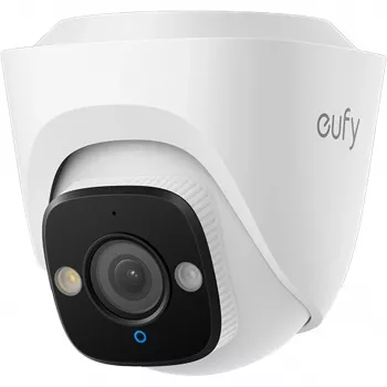 IP apsaugos kamera Eufy E41 Turret — Vidaus ir lauko, Montavimas prie lubų, PoE, 3840×2160, 122° regėjimo laukas, Balta