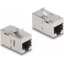 DeLOCK 87161 keystone modulis Plokščias Metalinis RJ-45