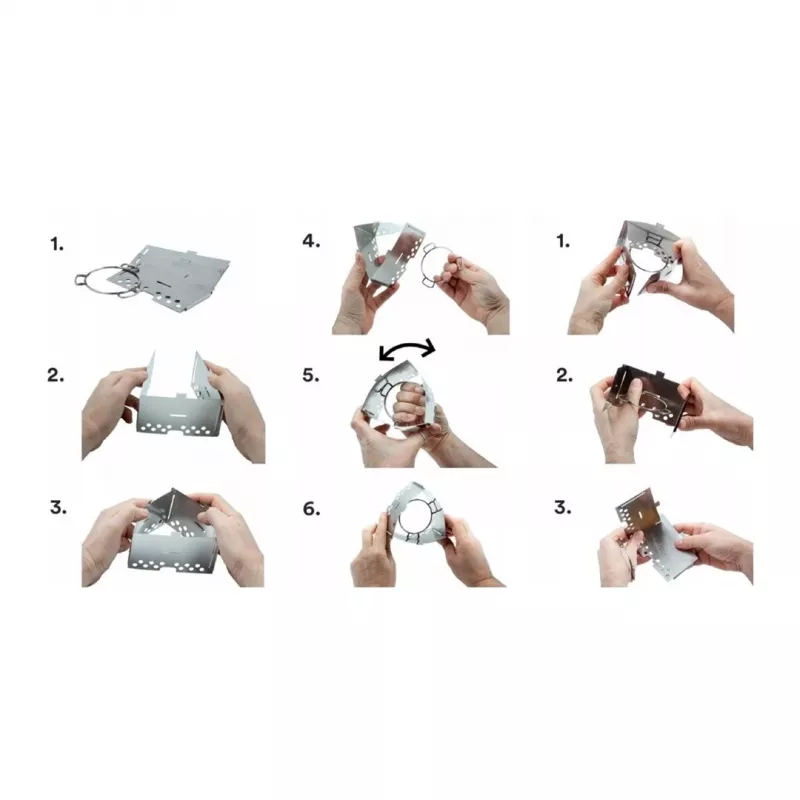 Trangia Triangle Set degiklio apsauga nuo vėjo