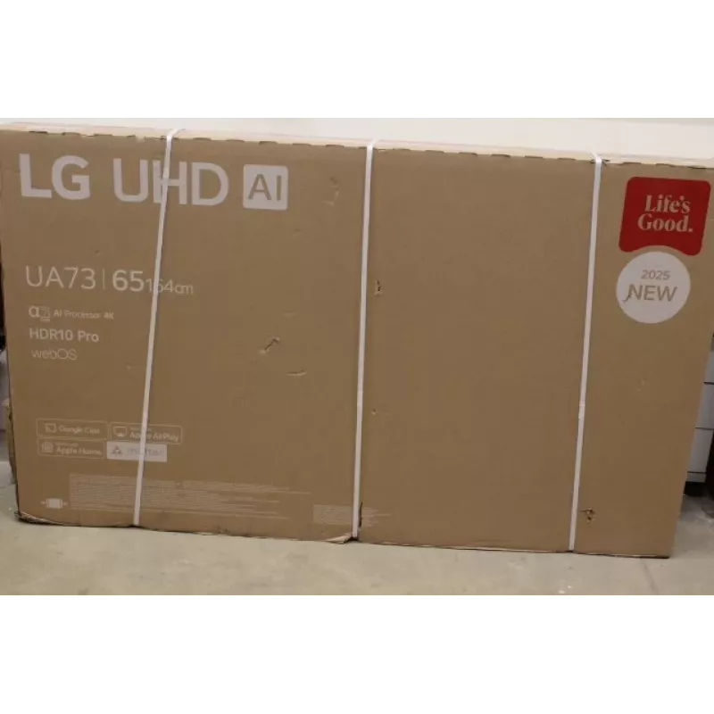 LED LCD TV LG 65UA73003LA 65 col. (165 cm) Smart TV webOS 25 UHD — pažeista pakuotė