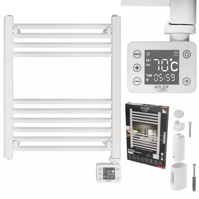 LED elektrinis vonios radiatorius | AD 7823 | Radiatorius | 400 W | Balta | IP24