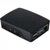 Raspberry Enclosure Originali for 4B Juoda/Pilka (RPI4 CASE BLK/GRY)