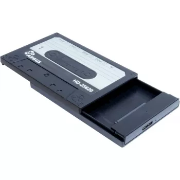 HDD dėklas Inter-Tech HD-25620 juodai balta 2.5 colio