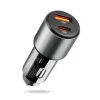 Automobilinis įkroviklis everActive CC-60Q, QC3.0, iki 83W, USB automobilinis maitinimo adapteris