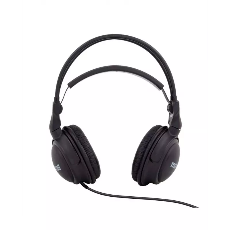 Ausinės Maxell Home Studio MAX-833, laidinės cirkumauralinės, 32 Ω, 98 dB, 16–22000 Hz, 5 m laidas, ausies kabliukas / ant galvos, juodos