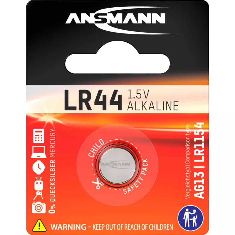 Vienkartinė baterija Ansmann LR 44