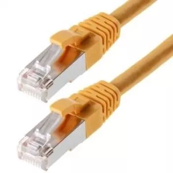 Tinklo kabelis Helos CAT6 S/FTP (PIMF) 15 m geltonas