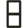 JUNG CD 582 BR - Braun - Duroplast - Schraubenlos - JUNG - 81 mm - 152 mm