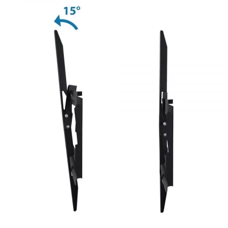 TV Wall Mount Esperanza HYPNOS 177.8 cm 70 inch Juoda Max 30 kg