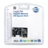 Tinklo plokštė LogiLink PCI Express PC0029A 1000 Mbit/s