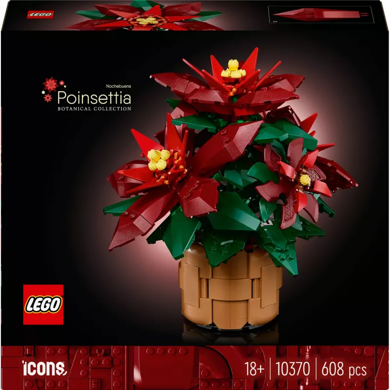 LEGO ICONS 10370 Puansetija