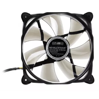 Ventiliatorius NoiseBlocker Multiframe M12-2 120 mm, 1800 RPM, 124 m³/h, 4,5 V, juodas