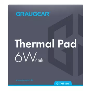 Termo tarpinė GrauGear G-TMP-6W 100×100×1 mm, šilumos laidumas 6 W/m·K