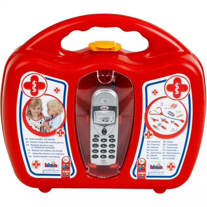 Gydytojo rinkinys su telefonu
